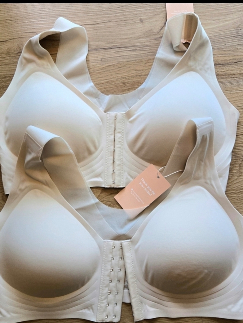Bundle Of 2 Luna Hug Beige Front‑Closure X Shaping Back 2XL  New With Tags